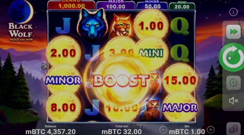Играть Black Wolf от Booongo в казино 1Win