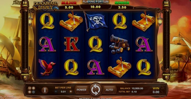 Играть Blackbeard Legacy от Eurasian Gaming в казино 1Win