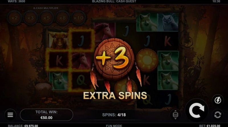 Играть Blazing Bull: Cash Quest от Kalamba в казино 1Win
