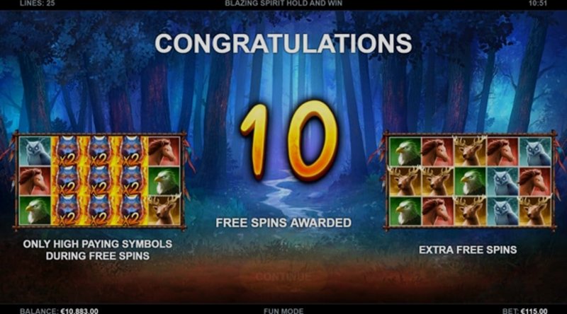 Играть Blazing Spirit Hold and Win от Kalamba в казино 1Win