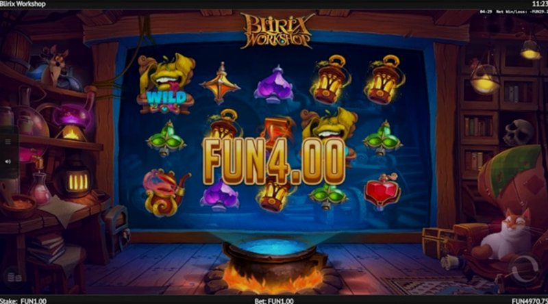 Играть Blirix Workshop от Iron Dog Studios в казино 1Win