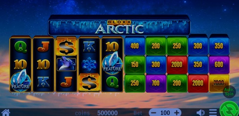 Играть Bloxx Arctic от Swintt в казино 1Win