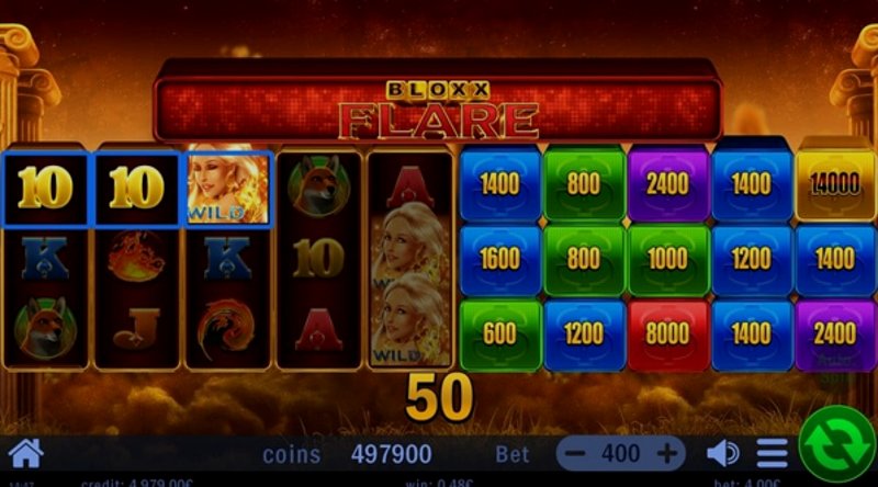 Играть Bloxx Flare от Swintt в казино 1Win