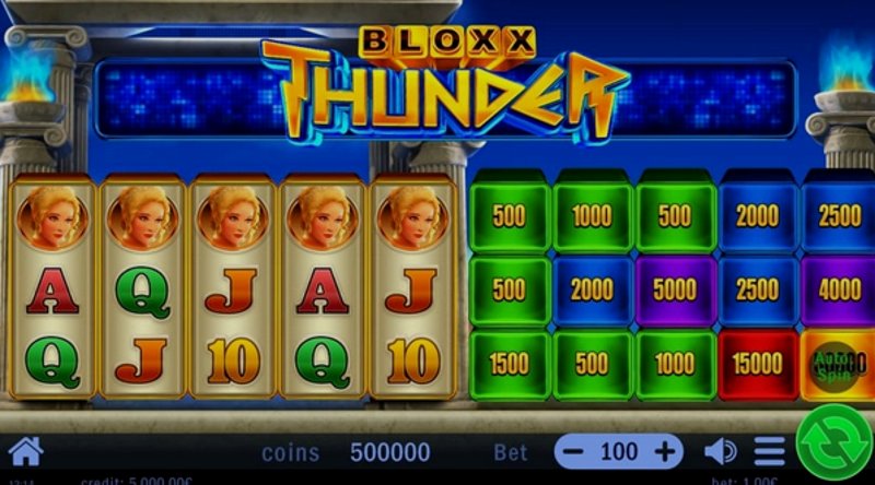 Играть Bloxx Thunder от Swintt в казино 1Win