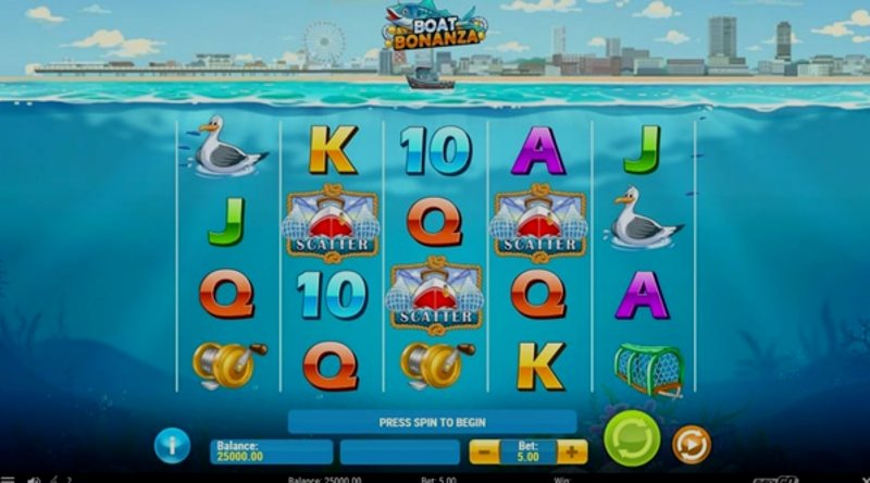 Играть Boat Bonanza от Playn Go в казино 1Win