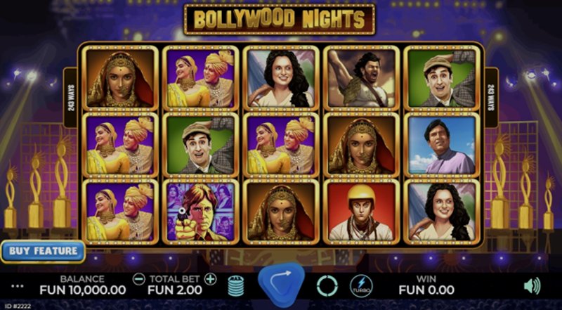 Играть Bollywood Nights от Caleta в казино 1Win