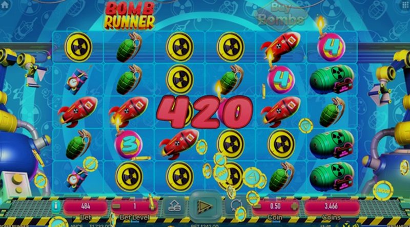Играть Bomb Runner от Habanero в казино 1Win