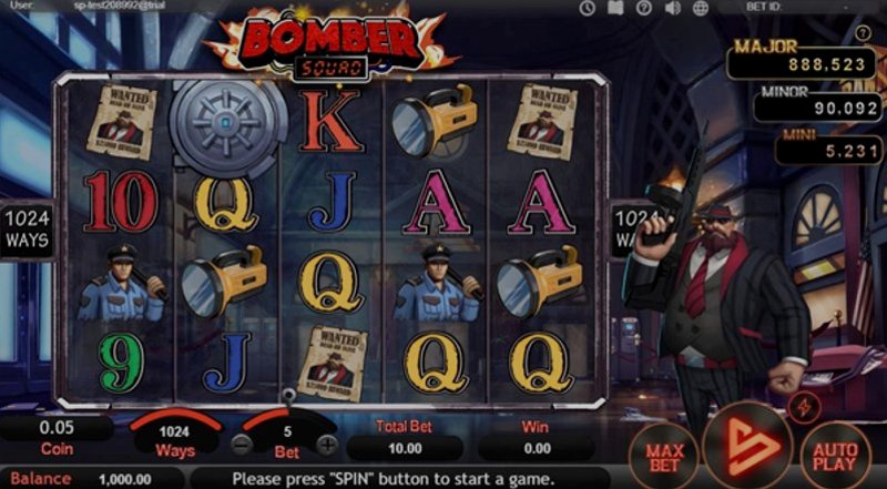 Играть Bomber Squad от Simpleplay в казино 1Win