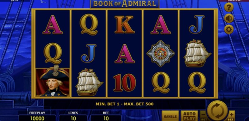 Играть Admiral от Barbara Bang в казино 1Win