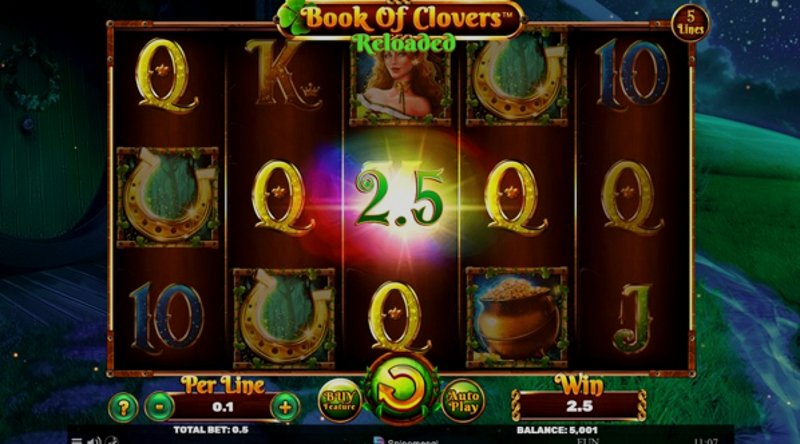 Играть Book Of Clovers от Spinomenal в казино 1Win
