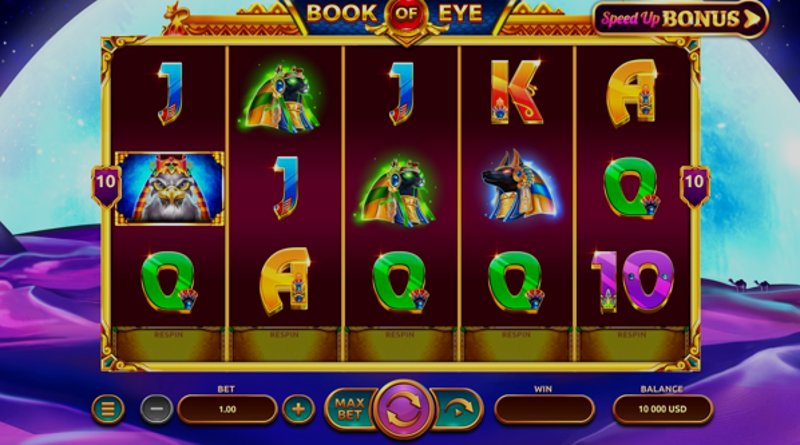 Играть Book of Eye от Onlyplay в казино 1Win