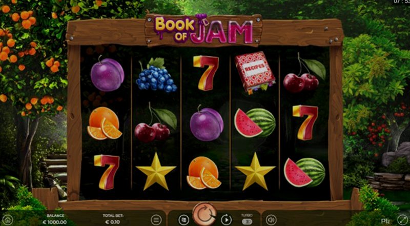 Играть Book of Jam от Thunderspin в казино 1Win