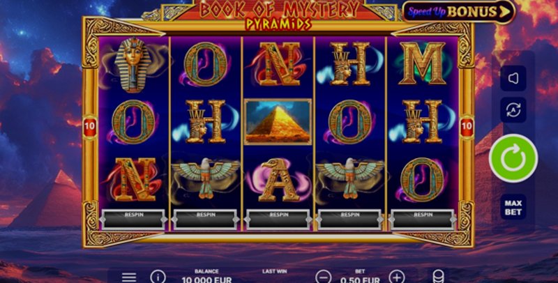 Играть Book of Mystery Pyramids от Onlyplay в казино 1Win