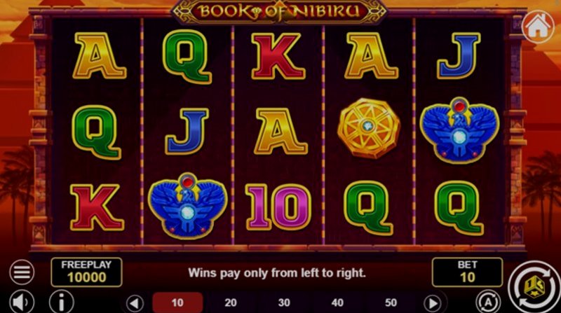 Играть Book of Nibiru от 1spin4win в казино 1Win