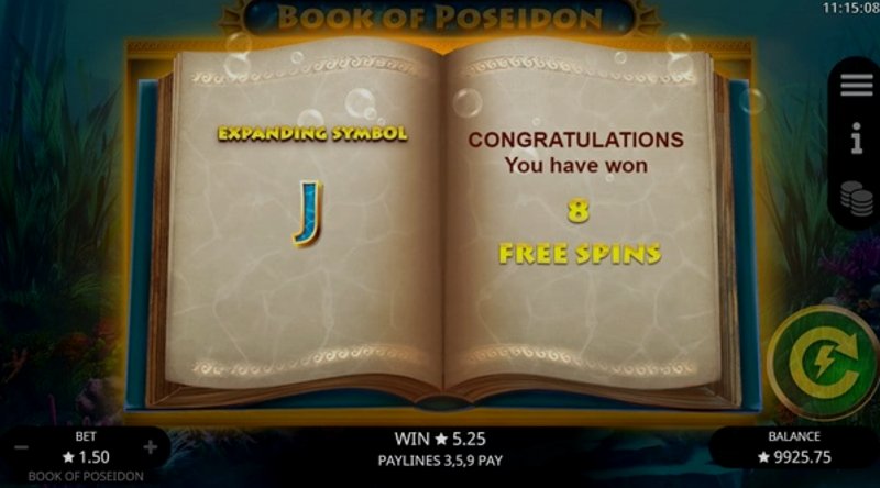 Играть Poseidon от Cq9 в казино 1Win