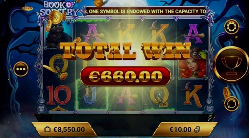 Играть Book of Sorcery от Amigogaming в казино 1Win
