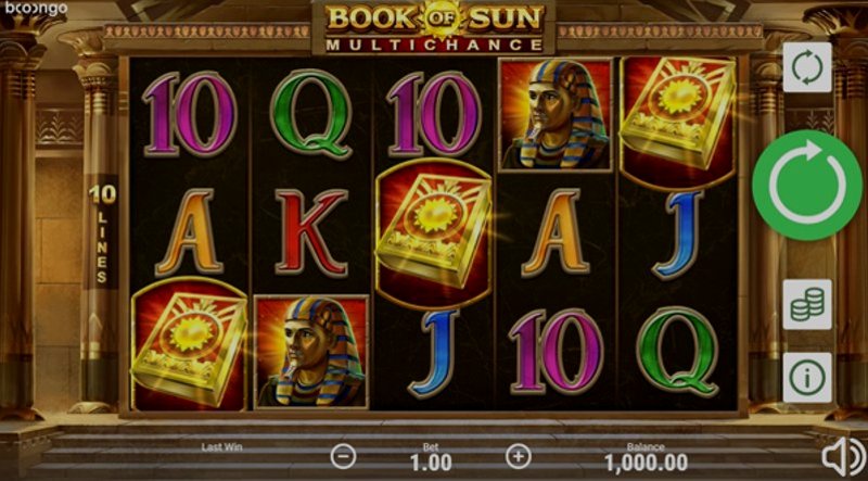 Играть Book Of Sun от Booongo в казино 1Win