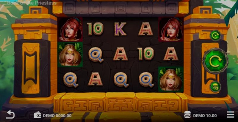 Играть Book Of The Priestess от Evoplay в казино 1Win