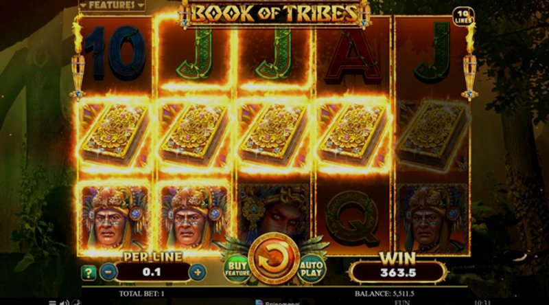 Book of Tribes Spinomenal в казино 1Win (1Вин) Book of Tribes Spinomenal в казино 1Win (1Вин)