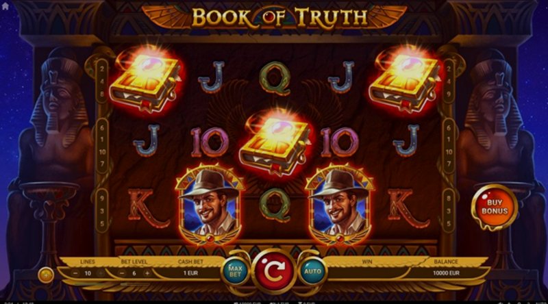 Играть Book of Truth от Truelab в казино 1Win