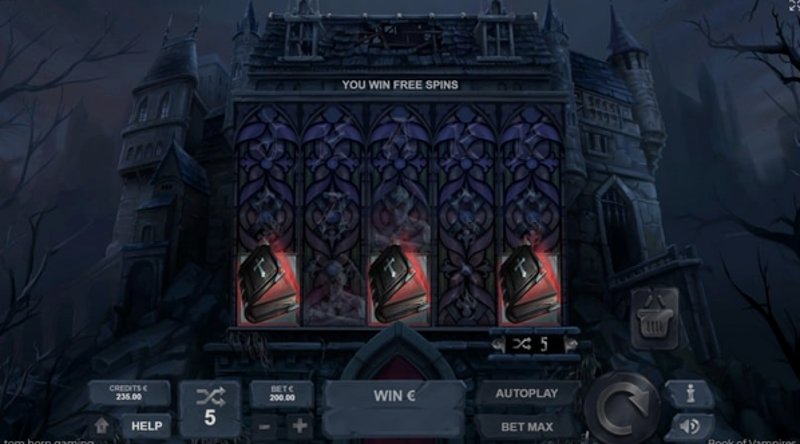 Играть Book of Vampires от Tomhorngaming в казино 1Win