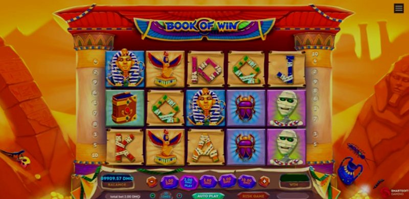 Играть Book of Win от Smartsoft в казино 1Win