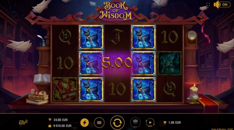Играть Book Of Wisdom от Bf Games в казино 1Win