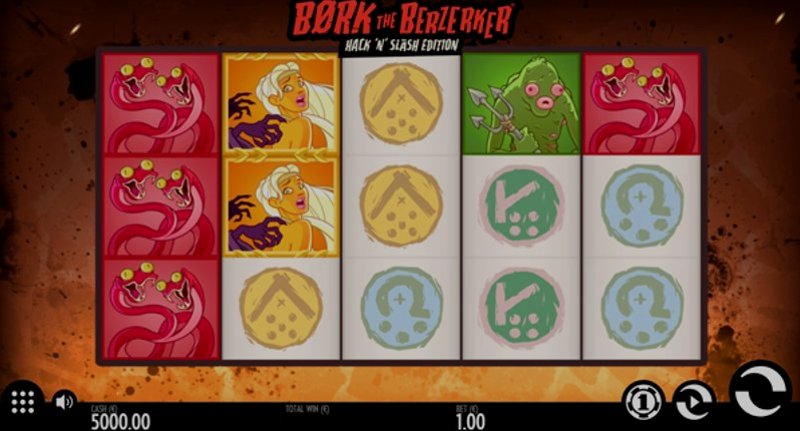 Играть Bork The Berzerker от Thunderkick в казино 1Win