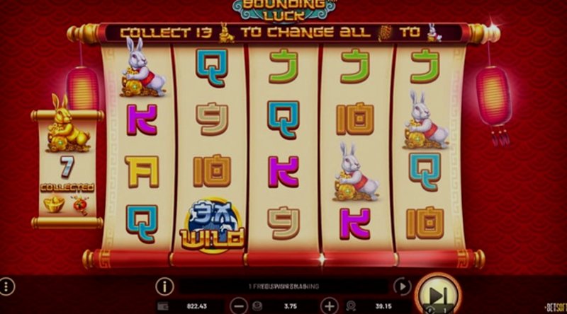 Играть Bounding Luck от Betsoft в казино 1Win