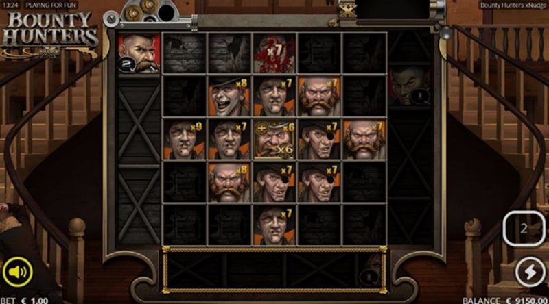 Играть Bounty Hunters от No Limit City в казино 1Win