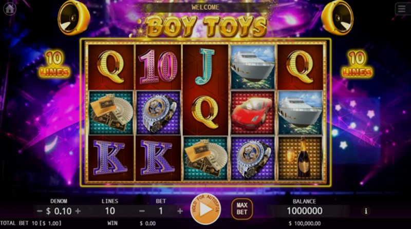 Играть Boy Toys от Kagaming в казино 1Win