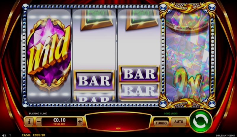 Играть Brilliant Gems от Rubyplay в казино 1Win