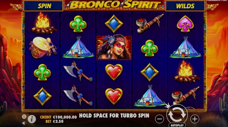 Играть Bronco Spirit от Pragmatic в казино 1Win