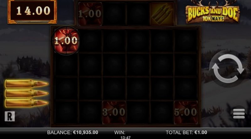 Играть Bucks And Doe 10K Ways от Yggdrasil в казино 1Win