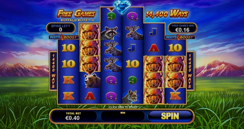 Играть Buffalo Blitz от Playtech в казино 1Win