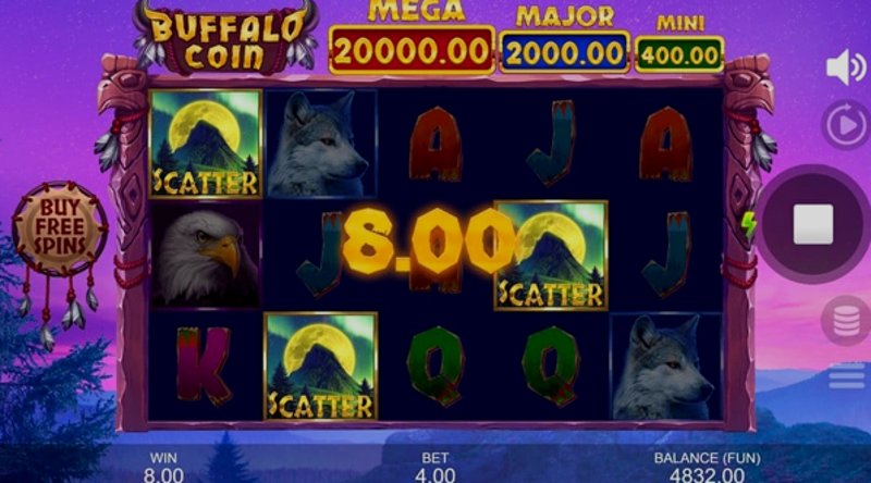 Играть Buffalo Coin: Hold The Spin от Gamzix в казино 1Win