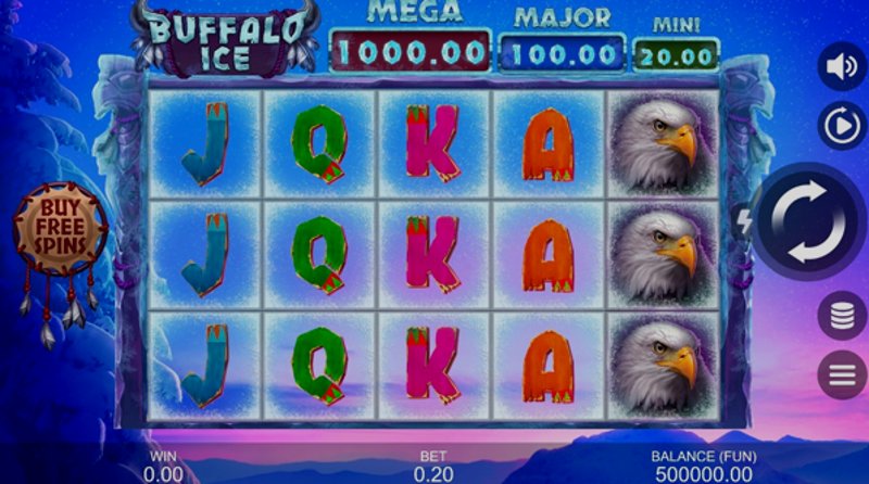 Играть Buffalo Ice: Hold The Spin от Gamzix в казино 1Win
