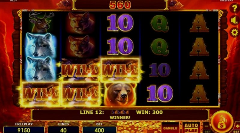 Играть Buffalo Thunderstacks от Amatic в казино 1Win