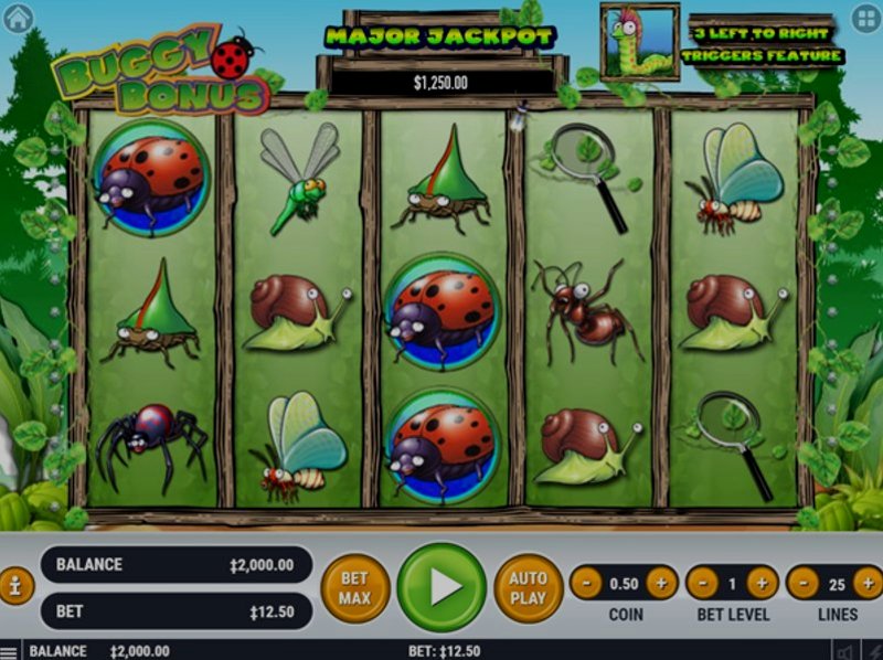 Играть Buggy Bonus от Habanero в казино 1Win