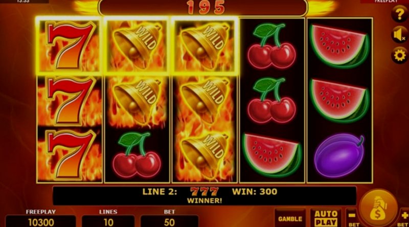Играть Bells 10 от Hollegames в казино 1Win