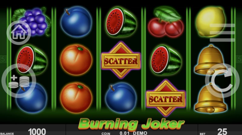 Играть Burning Joker от Spinthon в казино 1Win