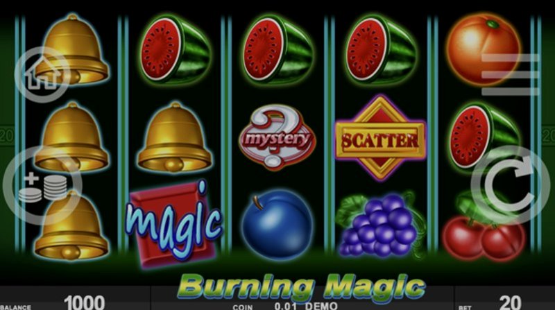 Играть Burning Magic от Spinthon в казино 1Win