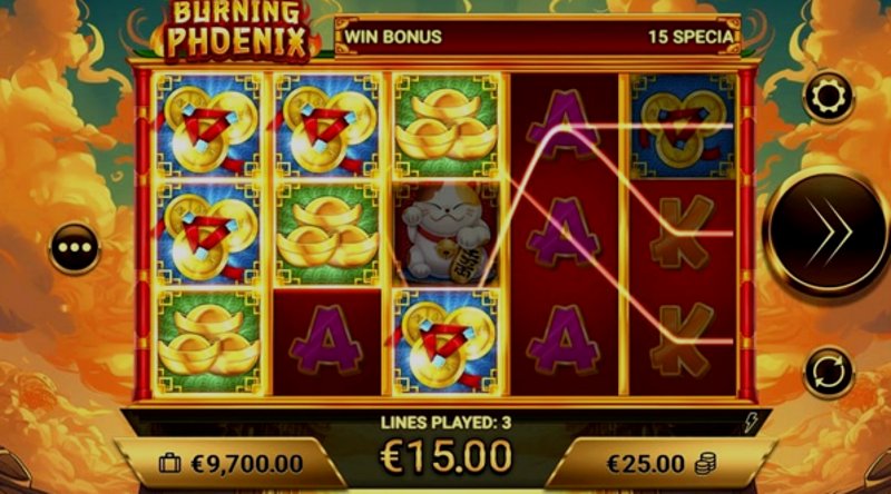Играть Burning Phoenix от Amigogaming в казино 1Win