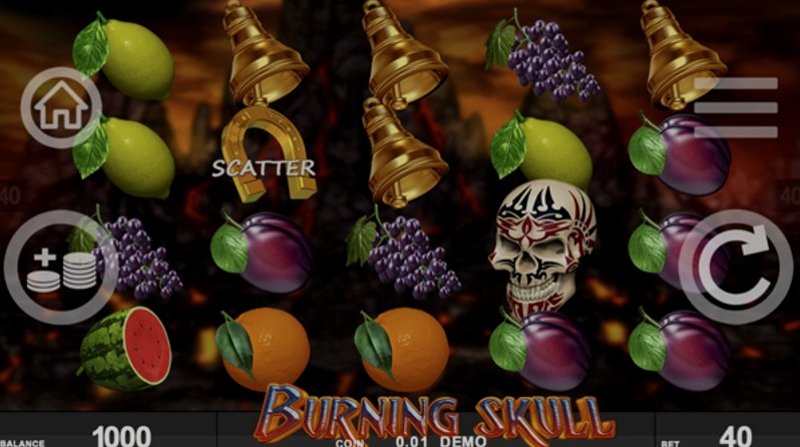 Играть Burning Skull от Spinthon в казино 1Win