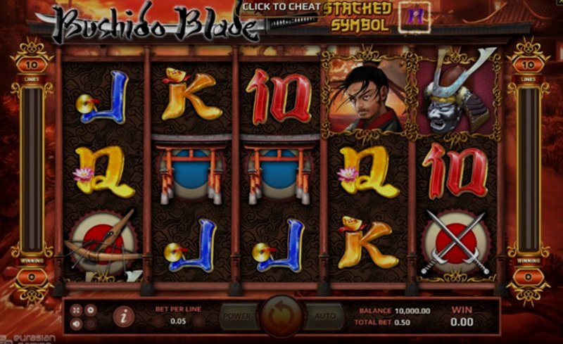 Играть Bushido Blade от Eurasian Gaming в казино 1Win