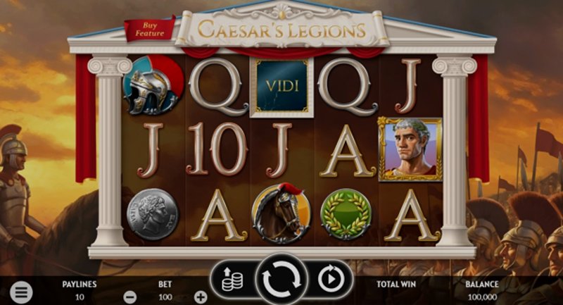 Играть Caesar’s Legions от Apparat в казино 1Win