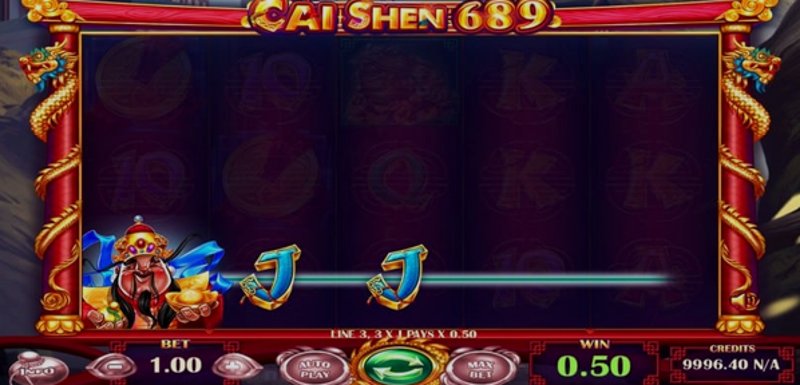 Играть Cai Shen 689 от Groove в казино 1Win