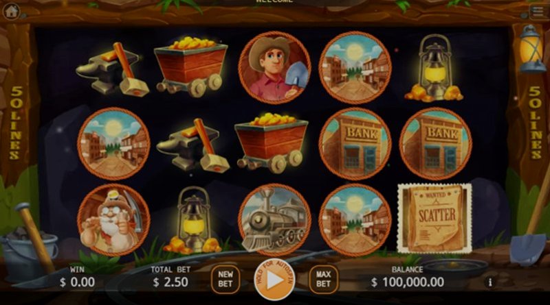 Играть California Gold Rush от Kagaming в казино 1Win