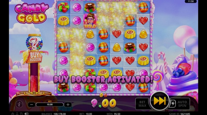 Играть Candy Gold от Swintt в казино 1Win