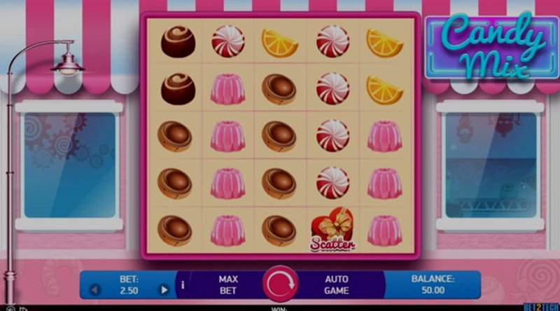 Играть Candy Mix от Bet2tech в казино 1Win